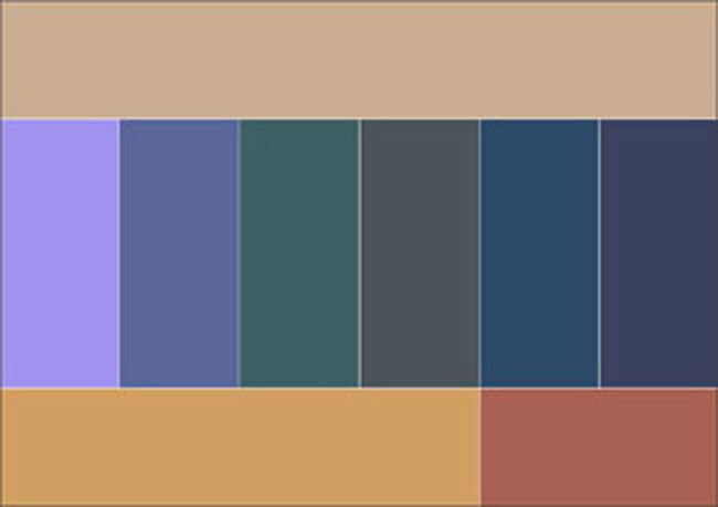 Таблица сочетания бежевого цвета
