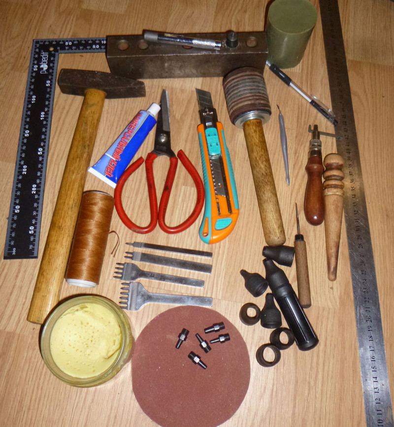 Инструменты: hand-made, кожа, мастер-класс, ручная работа, сумка кожаная, сумка своими руками, чепрак, шитье кожи