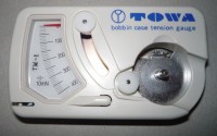 калибр для регулировки натяжения шпульной нити в вышивальной машине