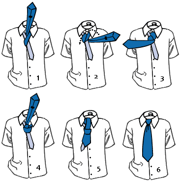 Как завязывать галстук узлом Windsor