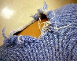как правильно порвать джинсы