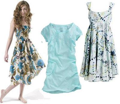 летние платья из натуральных тканей 