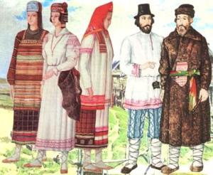 одежда в стиле русской народной