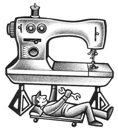 Ремонт швейной машины своими руками 