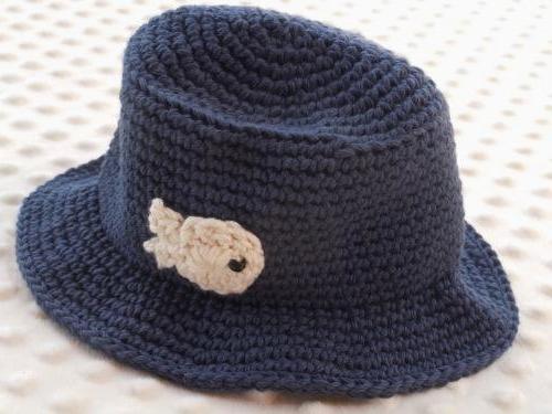 шляпа для мальчика крючком