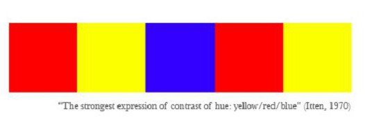 законы цветовой гармонии