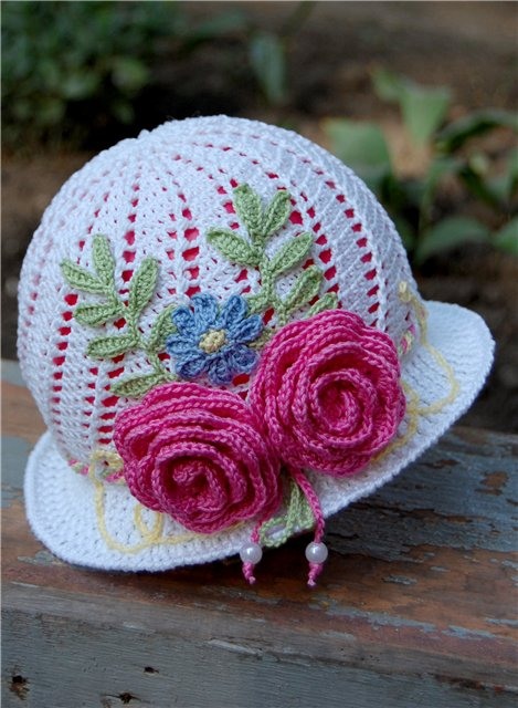 Caps, hats and panama: Knit crochet