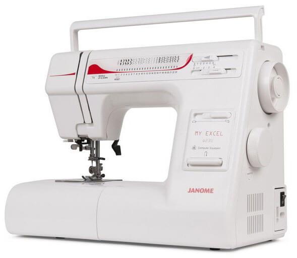 Самая востребованная швейная машина Janome My Excel w23U за последние 5 лет