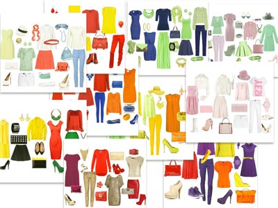 Правильное сочетание цветов в одежде