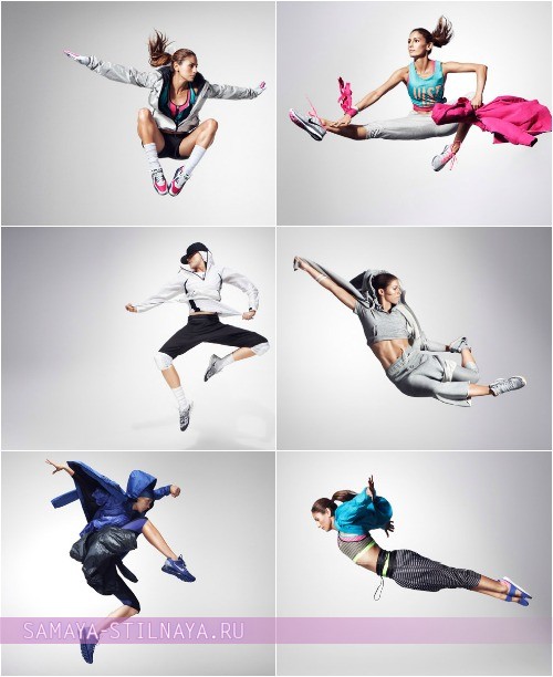 Nike коллекция женской спортивной одежды Весна-Лето 2013