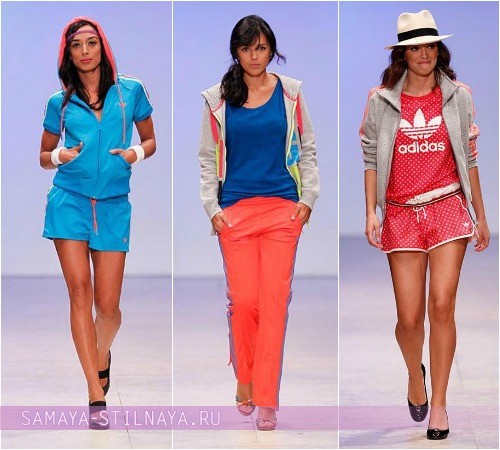 Коллекция женской спортивной одежды Адидас 2013