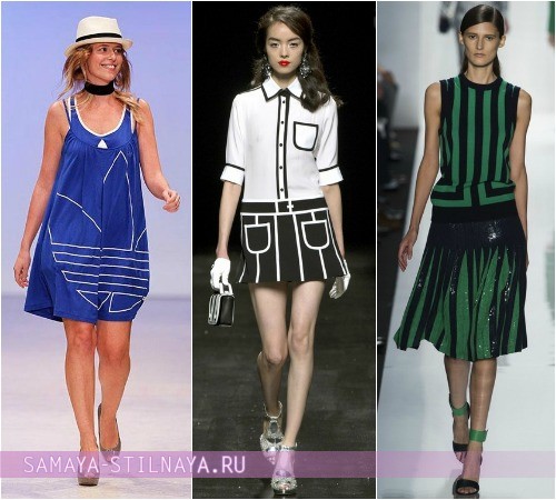 Модные платья спортивного стиля от Adidas, Moschino и Michael Kors