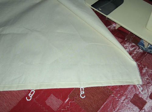 Как сделать петельки на шторы вручную