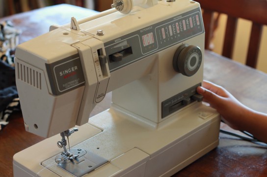 учимся шить на швейной машинке