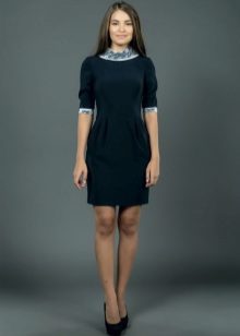 Школьное платье для старшеклассниц (50 фото): фасоны и модели