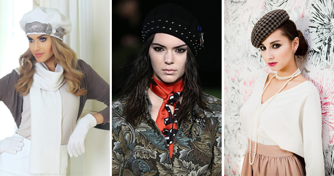 Берет на весну – самые модные и красивые женские головные уборы