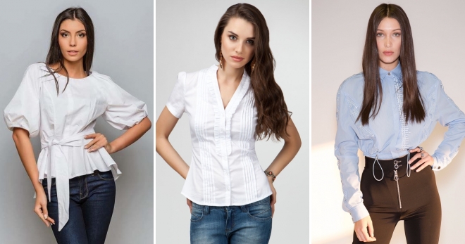 Женские стильные блузки – модные решения на все случаи жизни