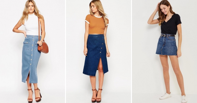 Джинсовые юбки 2018 – модные тенденции, модели и образы этого сезона
