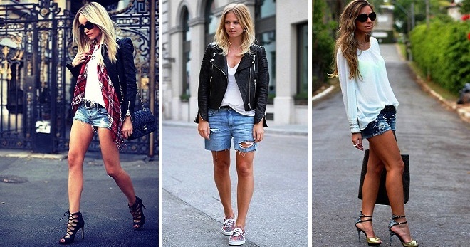 Женские джинсовые шорты – 34 фото стильных моделей для для любого случая