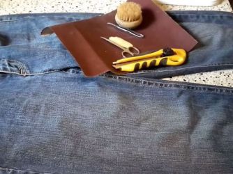 Как красиво порвать джинсы1