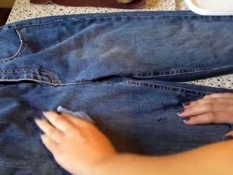 Как красиво порвать джинсы3