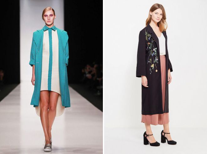 летнее легкое пальто 2018 модные тенденции