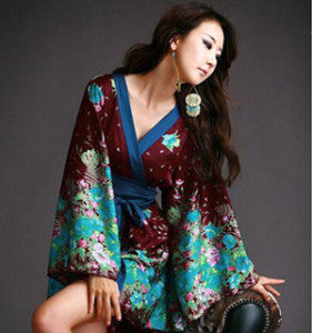 платье-кимоно