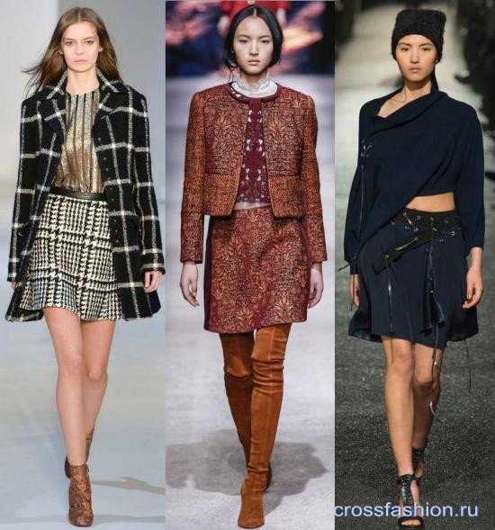 Модные юбки осень-зима 2015-2016
