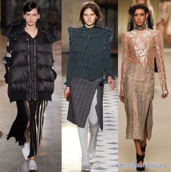 Модные юбки осень-зима 2016-2017: актуальные фасоны, ткани и принты