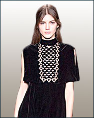 Выкройка пелерины от Valentino