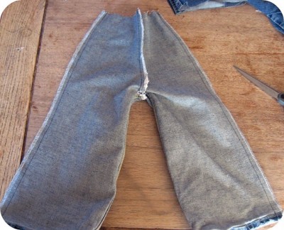 Как самостоятельно шить ребёнку джинсовые штаны.