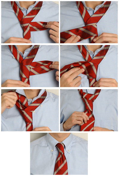 Как завязать галстук: наглядные способы. Фото, видео