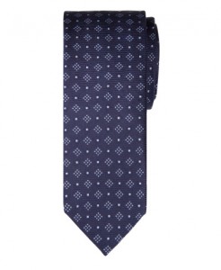 узкий шелковый галстук