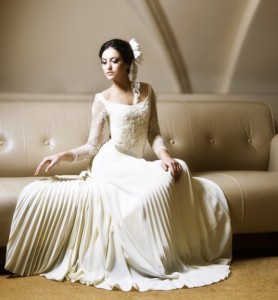 Пошив свадебных платьев на заказ актуален для желающих отличиться особ