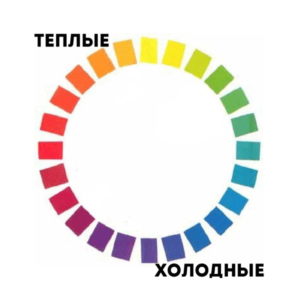 Подробный цветовой круг