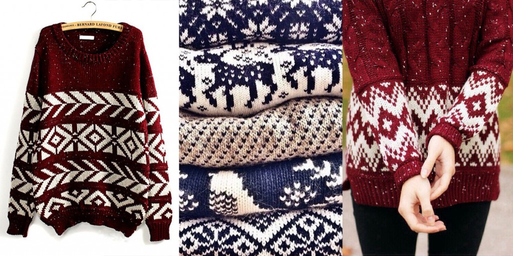 Выбираем свитер в подарок на Новый год