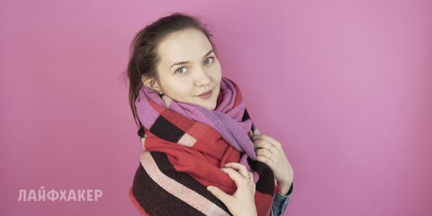 Как завязывать шарф: Воротник