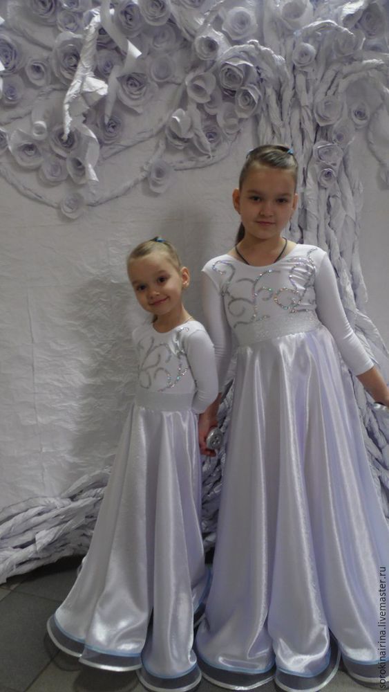 Белая юбка для танцев детская своими руками