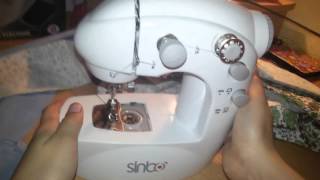 Обзор мини швейной машинки slinb. Видео-урок шитья