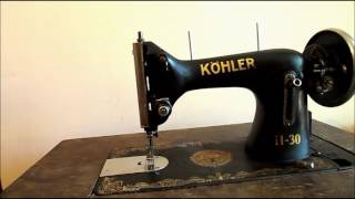Краткая инструкция ручной швейной машинки Kohler
