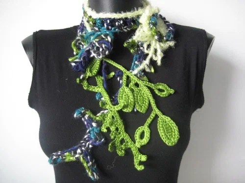 crochet freeform фриформ крючком одежда
