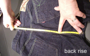 Как правильно измерить джинсы и определить свой размер