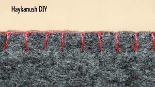 Петельный Шов / Blanket Stitch ❀ Haykanush DIY