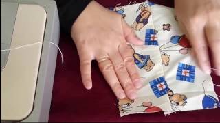 Как шить простым постельным швом без оверлока