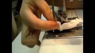 как сделать петли на швейной машине