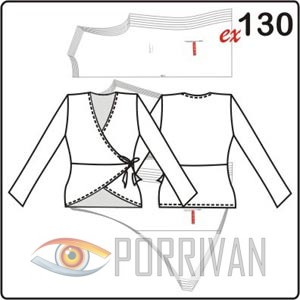 выкройка трикотажного жакета