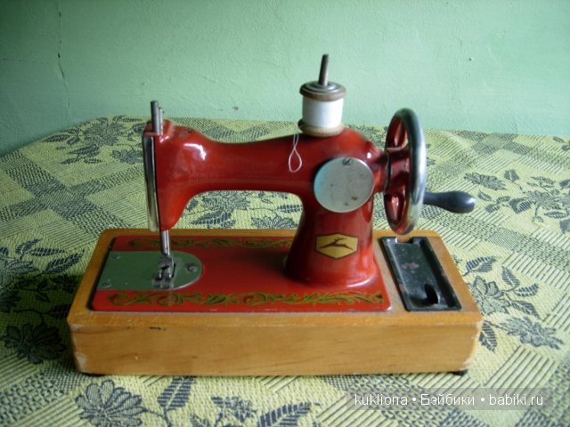 Игрушка швейная машинка инструкция