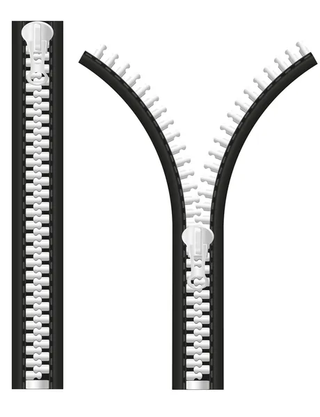 Zipper иллюстрации — стоковое фото