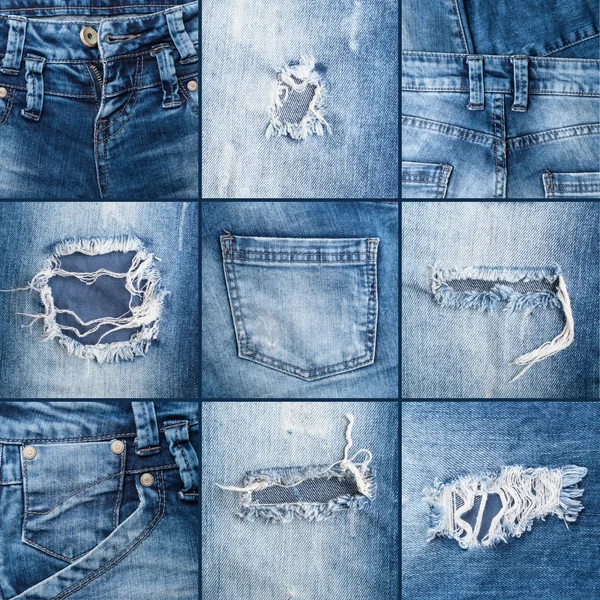 Структура джинсов из денима — стоковое фото