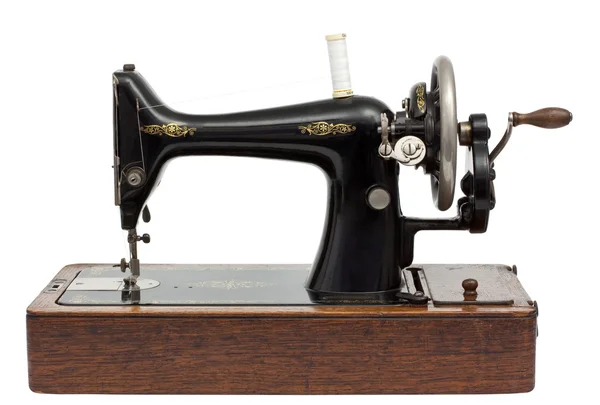 Винтаж швейная машина — стоковое фото
